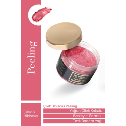 Çilek - Hibiscus El & Vücut Peeling