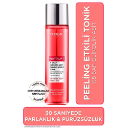 Revitalift Parlak&pürüzsüz, Koyu Leke Karşıtı Peeling Etkili Tonik, %5 Saf Glikolik Asit 180 ml