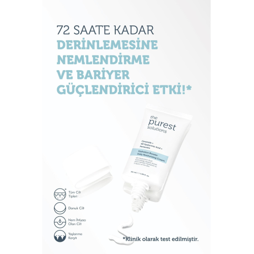 24 Saat Etkili Günlük Yoğun Nemlendirici Cilt Bakım Kremi 50 ml