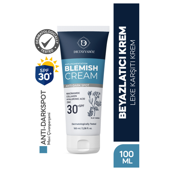 Cilt Beyazlatıcı Leke Kremi 30+Spf