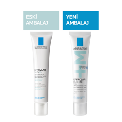 Effaclar Duo+M Yağlı, Akne/Sivilce Eğilimli Ciltler için Bakım Kremi 40ml