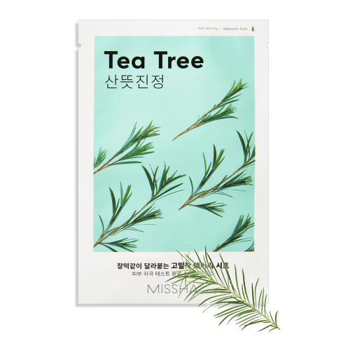 Çay Ağacı Yağı İçerikli Sivilce Karşıtı Yaprak Maske (1ad) Airy Fit Sheet Mask Tea Tree