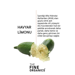 Avustralya Havyar Limonu Özlü, Ölü Derilerden Arındırıcı Yüz Ve Vücut Peelingi 100ml