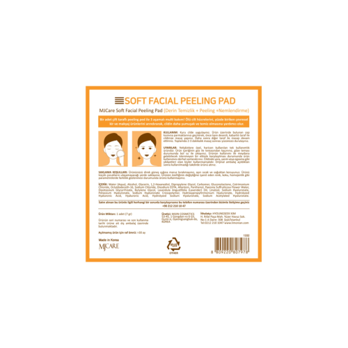 Face Peeling - Yüz Peeling Pad