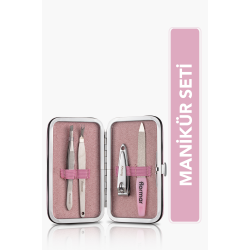 4'lü Manikür Seti (TIRNAK M.-TÖRPÜ-TIRNAK ETİ T.-CIMBIZ) - Manicure Set - 036 - 8690604598465