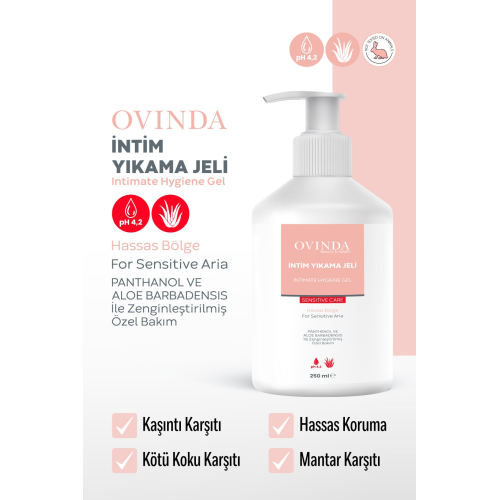 Ph Dengeli, Koku Mantar Kaşıntı Önleyici, Akıntı Giderici, Genital Bölge Yıkama Jeli Intim Jel 250ml