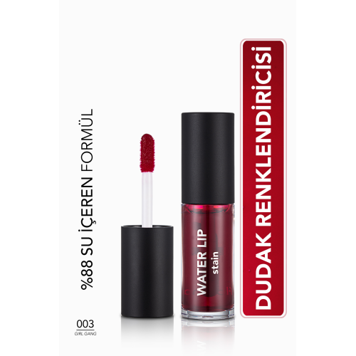 Kalıcı Mat Dudak Tint'i (Mor) - Water Lip Stain - 003 Girl Gang - 8682536042185