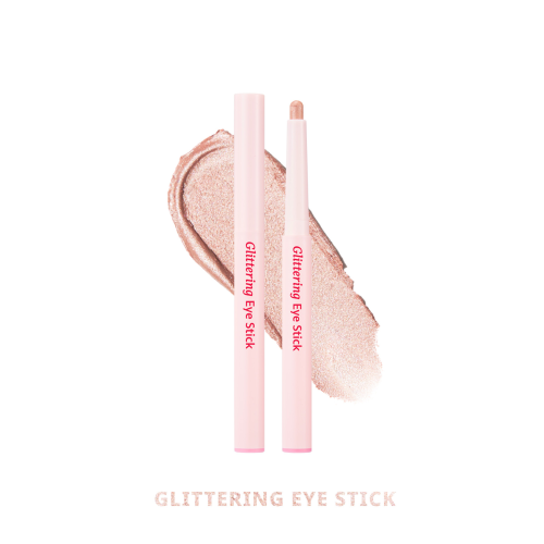 Su ve Tere Dayanıklı , Uzun Süre Kalıcı Stick Far Twinkle Pop Glittering Eye Stick (#04 Petal Me)