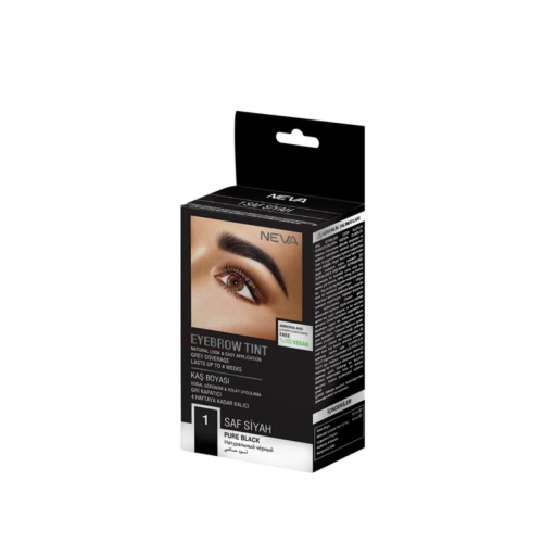 Eyebrow Tınt Kaş Boyası 15ml (vegan) 1 Saf Siyah