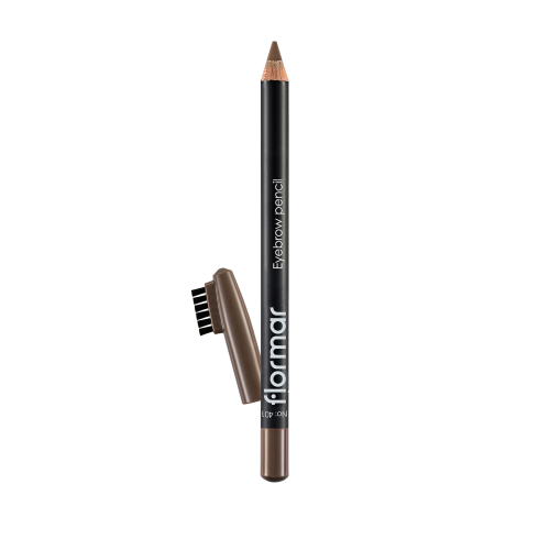 Özel Fırça Kapaklı Kaş Kalemi (AÇIK KAHVERENGİ) - Eyebrow Pencil - 401 Beıge - 8690604109418