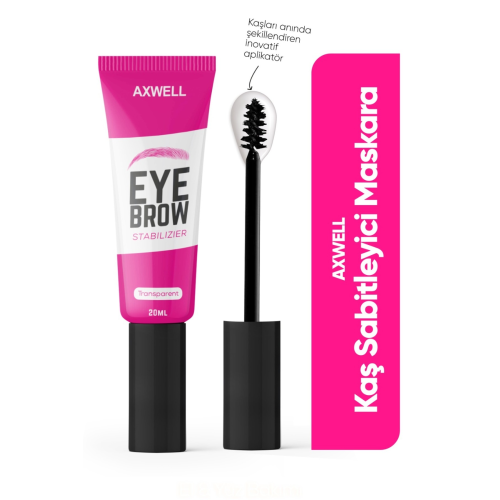 Şeffaf Kaş Sabitleyici & Şekillendirici Jel Maskara - Eyebrow Mascara 20 ml