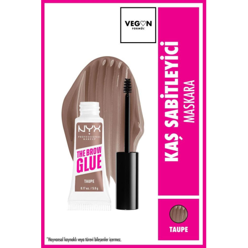 The Brow Glue Instant Brow Styler Kaş Sabitleyici Maskara - Taupe