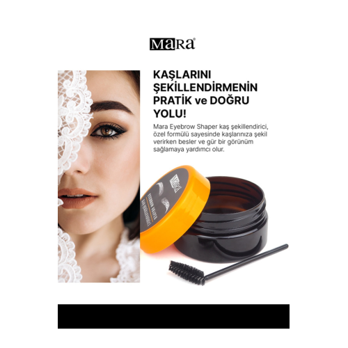 Eyebrow Shaper Kaş Şekillendirici Sabitleyici Fırça 50ml