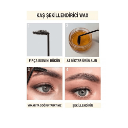 Kaş Şekillendirici Sabitleyici Wax 50 ml