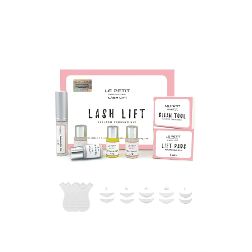 Le Petıt® Kirpik Lifting Seti, Lash Lift, Kaş & Kirpik Perma Seti (standart Set)