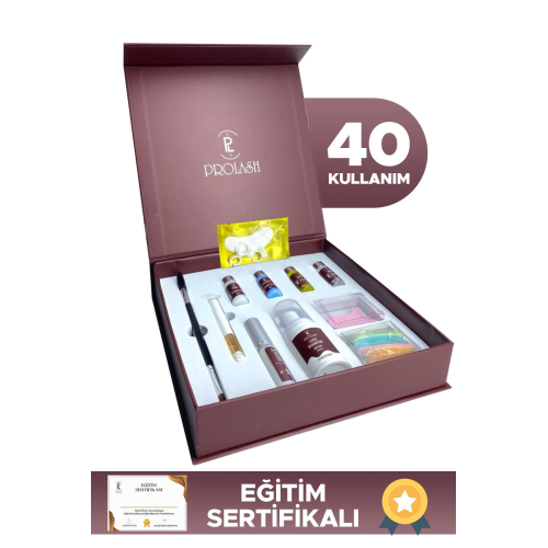 Prolash Kirpik Lifting Seti Ve Kaş Laminasyonu Seti (PREMİUM) - Sertifikalı