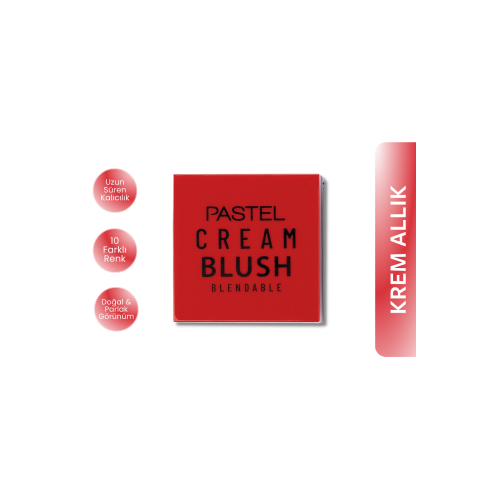 Cream Blush - Krem Allık 43 Scarlett