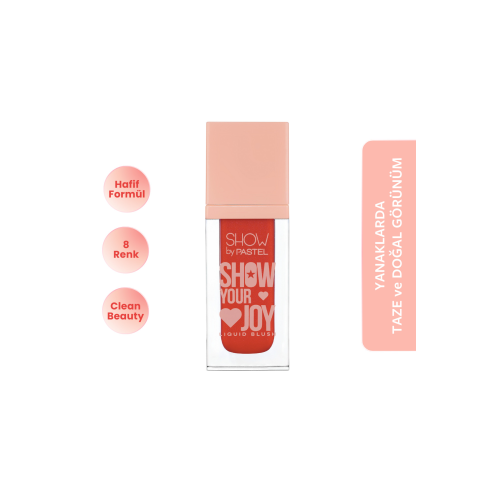 Show Your Joy Liquid Blush - Likit Allık 52