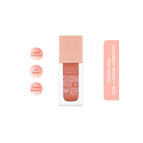 Show Your Joy Liquid Blush - Likit Allık 53