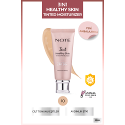 3 in 1 Healthy Skin Tinted Moisturizer Renk Ton Eşitleyici 50 SPF+ Aydınlatıcı Krem