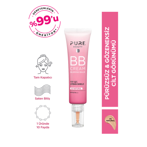 BB Krem Spf50 Pa+++ Natural 30 ml