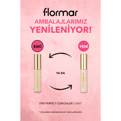 Doğal Bitişli Kapatıcı (SICAK ALT TON) - Stay Perfect Concealer - 002 Light - 8682536037129