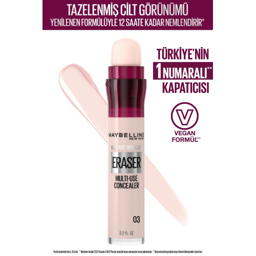 Instant Anti Age Eraser Kapatıcı - 03 Fair