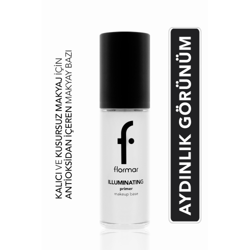 Antioksidan İçeren Aydınlatıcı Makyaj Bazı - Illuminating Primer Make-Up Base - 001 - 8690604164660