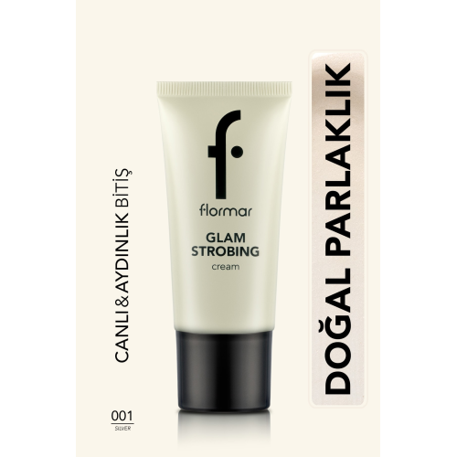 Aydınlatıcı Makyaj Bazı (GÜMÜŞ) - Glam Strobing Cream - 001 Silver - 8690604645909