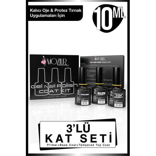 Evde Kalıcı Oje Seti (5 ADET 10ML KALICI OJE)