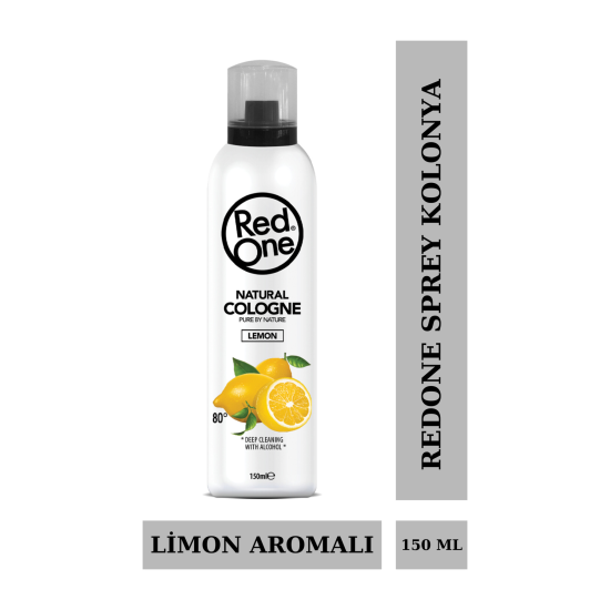 Redone Natural Sprey Kolonya Limon 150 ml