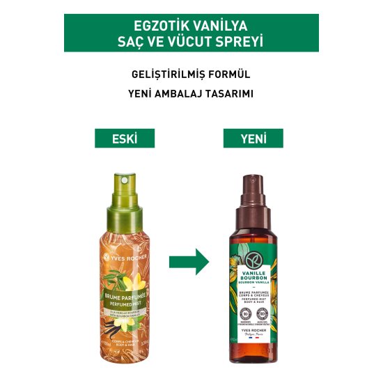 Saç ve Vücut Spreyi- Egzotik Vanilya- 100ml-59185