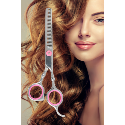 Profesyonel Titanium Berber Kuaför Makası Ara Makas 6.5 Inç Saç Kesim Makası Hair Style Xlq507b