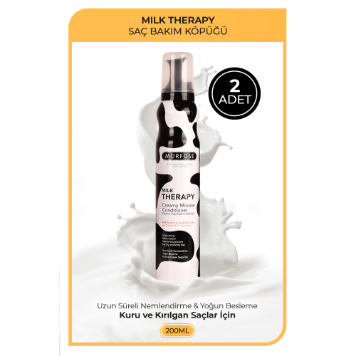 Milk Theraphy Saç Köpüğü 200 ml X 2 Adet 8680678800052