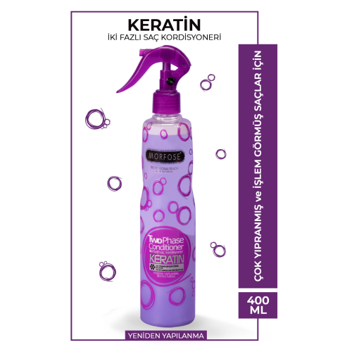 Keratin Içerikli Fön Suyu Mor 400 Ml