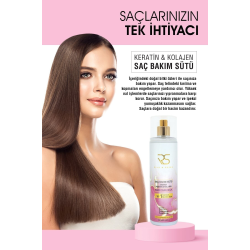 Keratin Kolajen Saç Bakım Sütü 200 ml