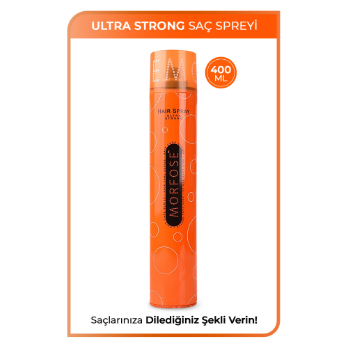 Saç Spreyi Ultra Strong 400 Ml-ultra Güçlü Dış Etkenlere Karşı Kalıcı Tutuş