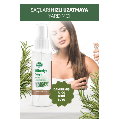 Biberiye Suyu Sprey Saç Toniği Hızlı Uzama 100 ml