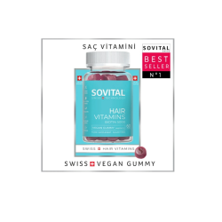 Hair Vitamin Isviçre Patentli Vegan Gummy - Saç Vitamini