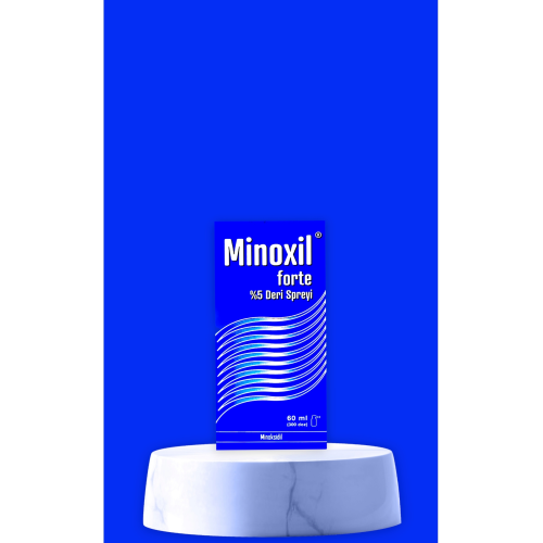 Minoxil Forte %5 Deri Spreyi 60ml