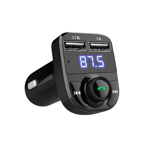 Tüm Araçlara Uyumlu Fm Transmitter Bluetooth Radyo Araç Kiti Çakmaklık Şarj Soketi