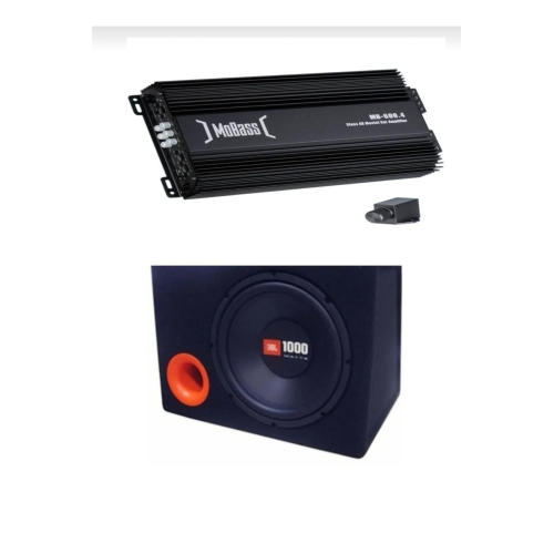 Jbl Set 30 Cm Kabinli Bass 1000 Watt Mb-600.4 Bass Kontrollü Anfi