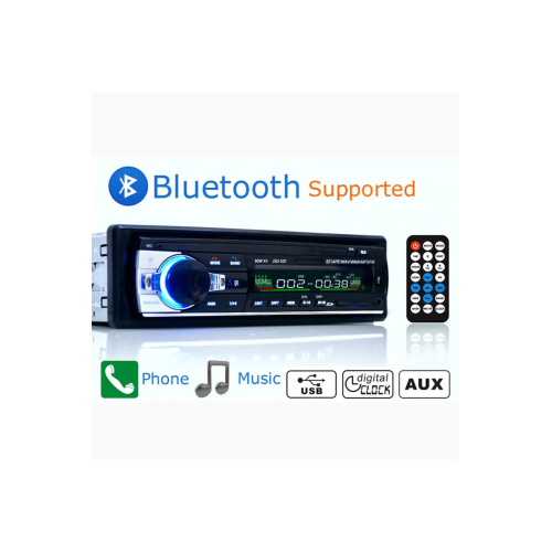 Kingwin Araba Oto Teyp Bluetooth Usb 2 Amfi Çıkışlı Ek Sogutmalı Aux Sd 2 Yıl Garantili