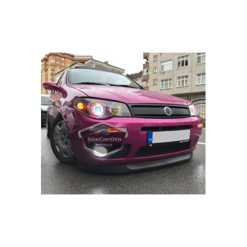 Fiat Albea 2002-2013 Uyumlu Üniversal Astra H lip Esnek Ön Lip 2 Parça Tampon Altı Dil Karlık Ön Ek