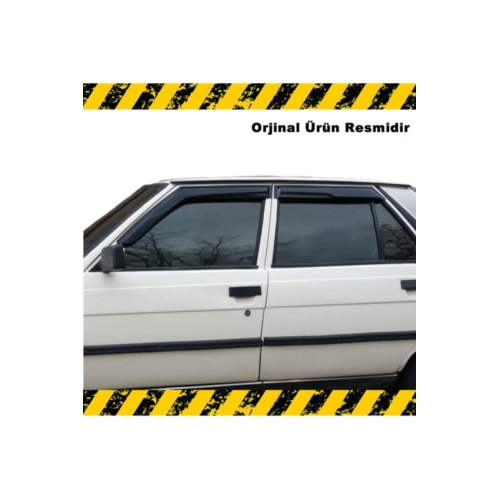 Renault 9 Broadway Mügen Cam Rüzgarlığı 4 Lü Set