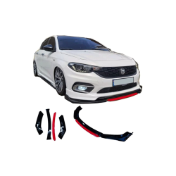 Fiat Egea Uyumlu Ön Lip 4 Parça Tampon Eki Fiat Egea Karlık Model Lip