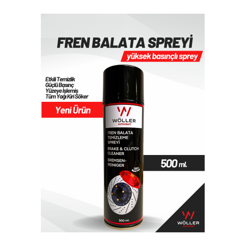 Fren Balata Spreyi Ve Genel Temizleme Spreyi 500 Ml.