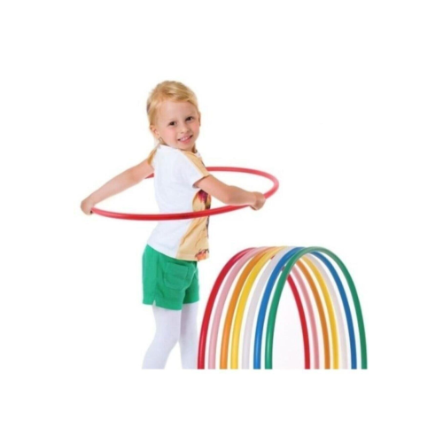 10 Adet Hulahop Renkli Hula Hop 60 Cm Hulalop Çember