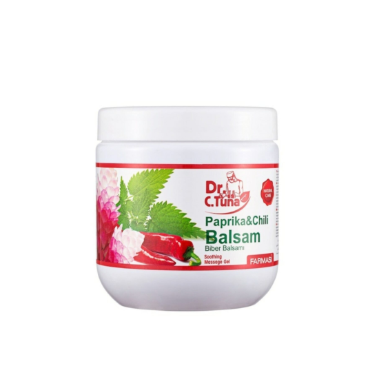 Dr. C.Tuna Paprika Biberli Balsam Masaj Jeli - 500 ml