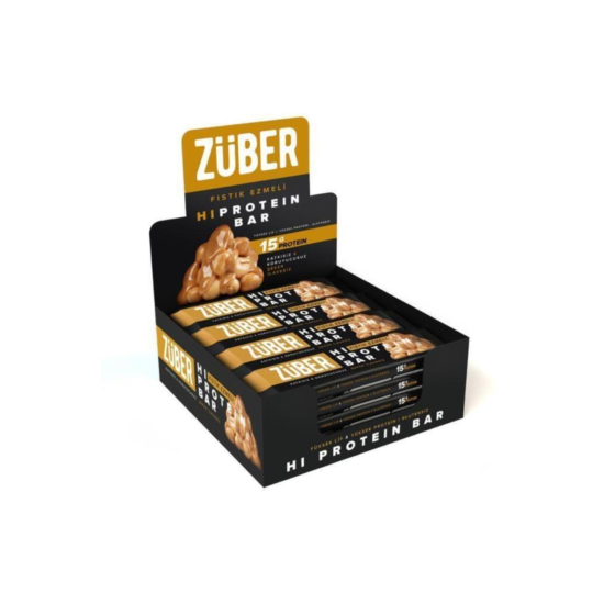 Yüksek Protein Bar Fıstık Ezmeli 45g X 12 Adet